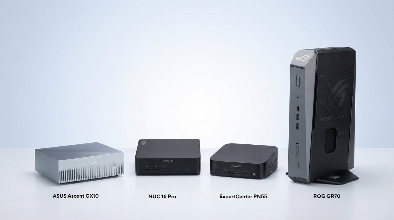 CES 2026: ASUS introduceert krachtige mini-pc's voor AI en gaming op CES 2026