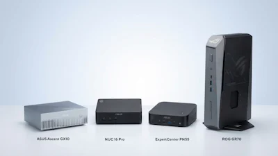 CES 2026: ASUS introduceert krachtige mini-pc's voor AI en gaming op CES 2026