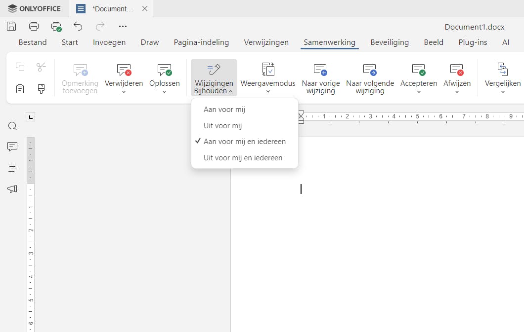 OnlyOffice biedt veel mogelijkheden om samen te werken.