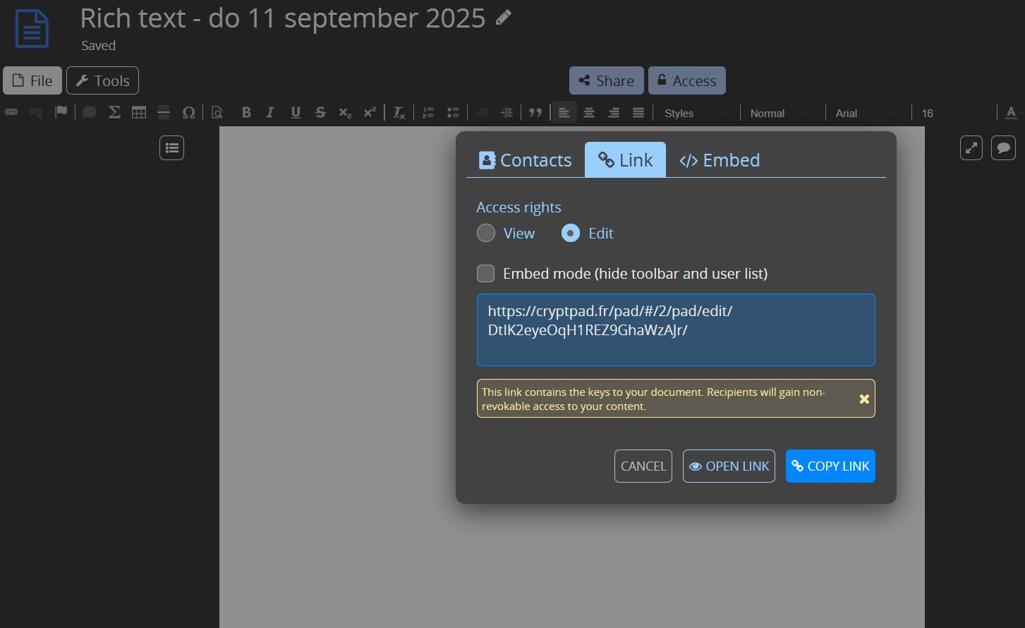 CryptPad is een vreemde, maar privacyvriendelijke eend in de bijt.