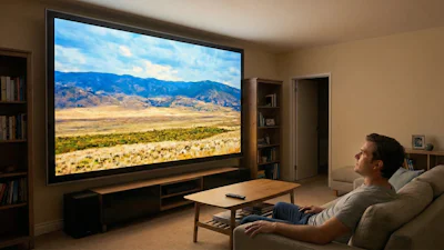 Wanneer is een tv écht te groot voor je woonkamer?