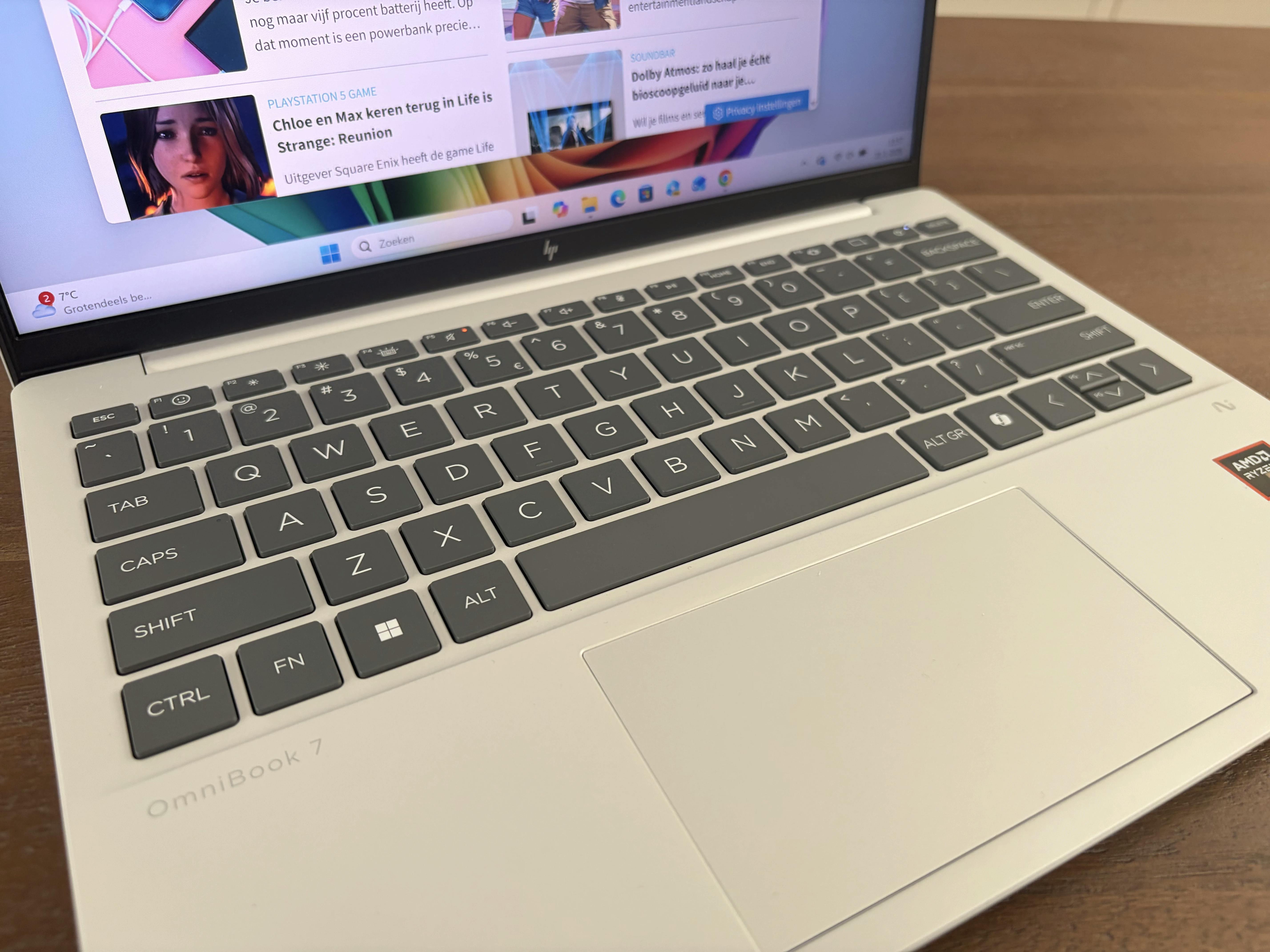 HP OmniBook 7 Aero.