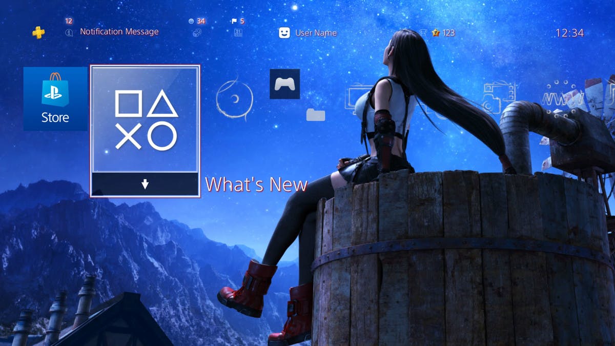 PS4 Thema