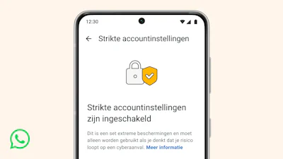 Nieuwe 'strikte accountinstellingen' in WhatsApp: dit doen ze en zo zet je ze (eventueel) aan