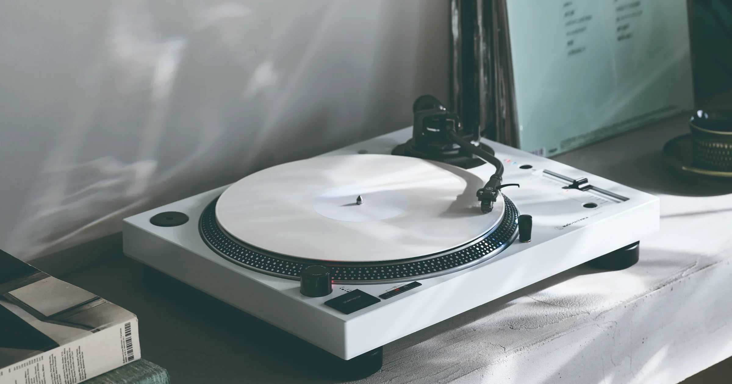 Audio-Technica AT-LP120XBT-USB-platenspeler nu ook in wit