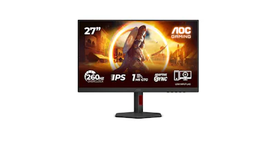 AOC brengt 260 Hz en G-SYNC-compatibiliteit naar betaalbare 24- en 27-inch schermen