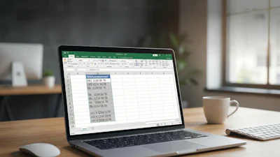 Haakjes, spaties of streepjes: zo stel je je eigen telefoonnotatie in Excel in