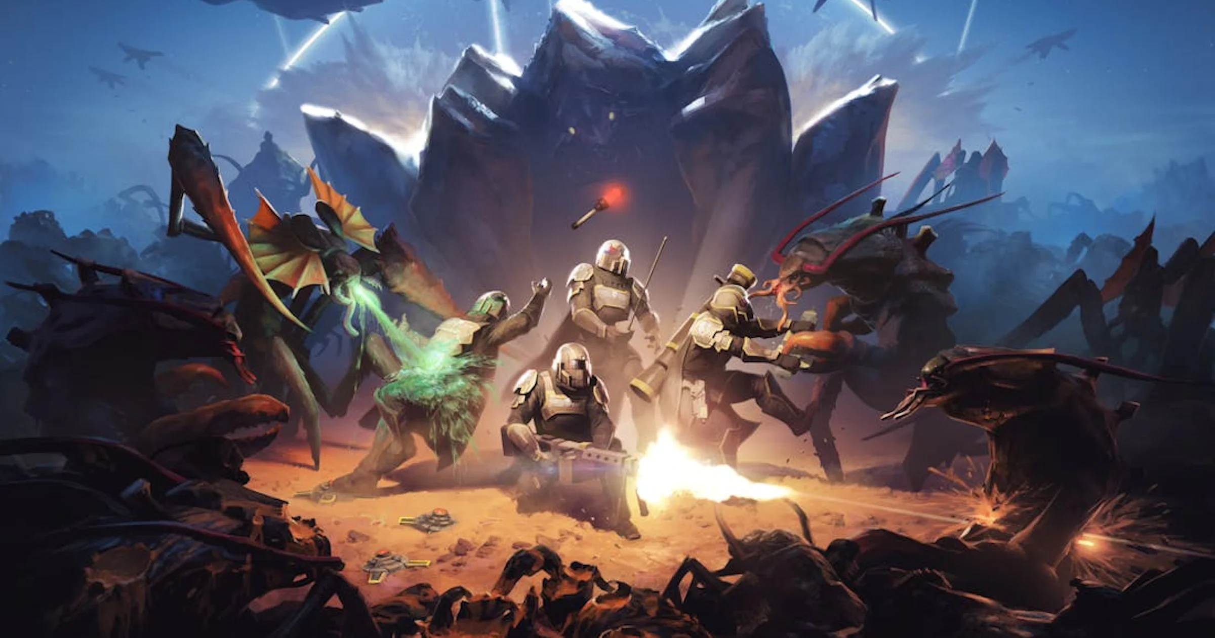 Helldivers-film arriveert eind 2027, Jason Momoa heeft rol