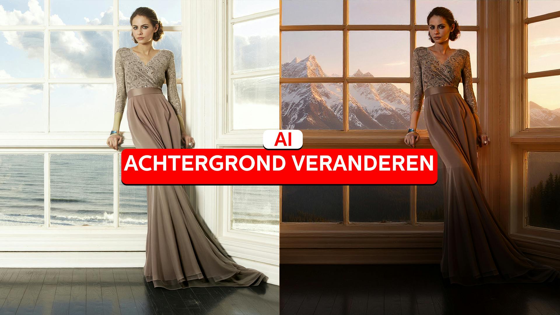 Photoshop - Achtergrond veranderen met AI