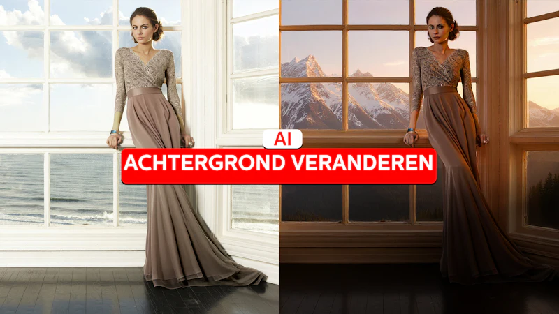 Photoshop - Achtergrond veranderen met AI