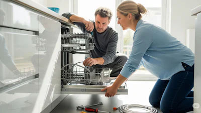 Vrijstaande vaatwasser later inbouwen: wat zijn de mogelijkheden?