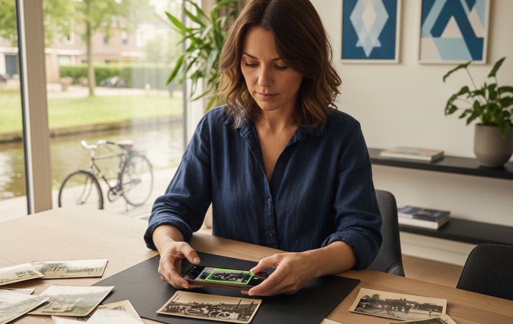 Je telefoon als scanner: oude foto's digitaliseren