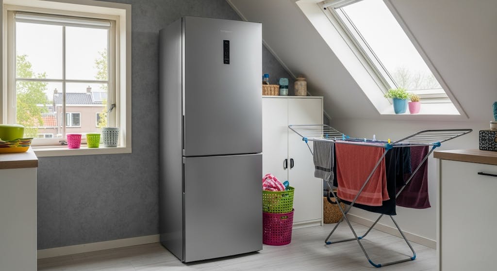 Een vriezer op zolder zetten kan een oplossing zijn bij ruimtegebrek in de keuken, maar vergeet ook niet dat hij ook helemaal naar boven gebracht moet worden.