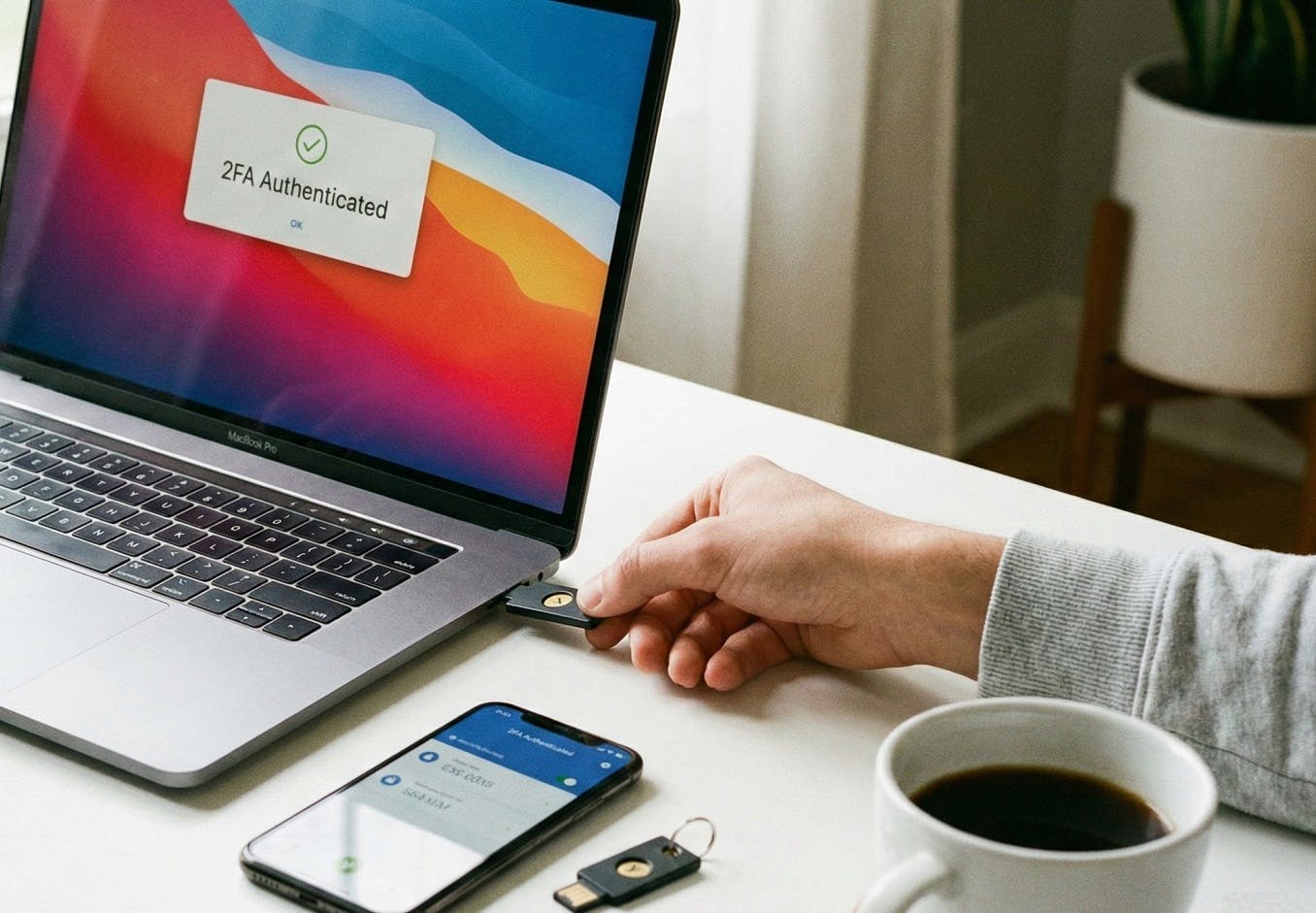 Slimme tweestapsverificatie: zo werk je met fysieke beveiligingssleutels