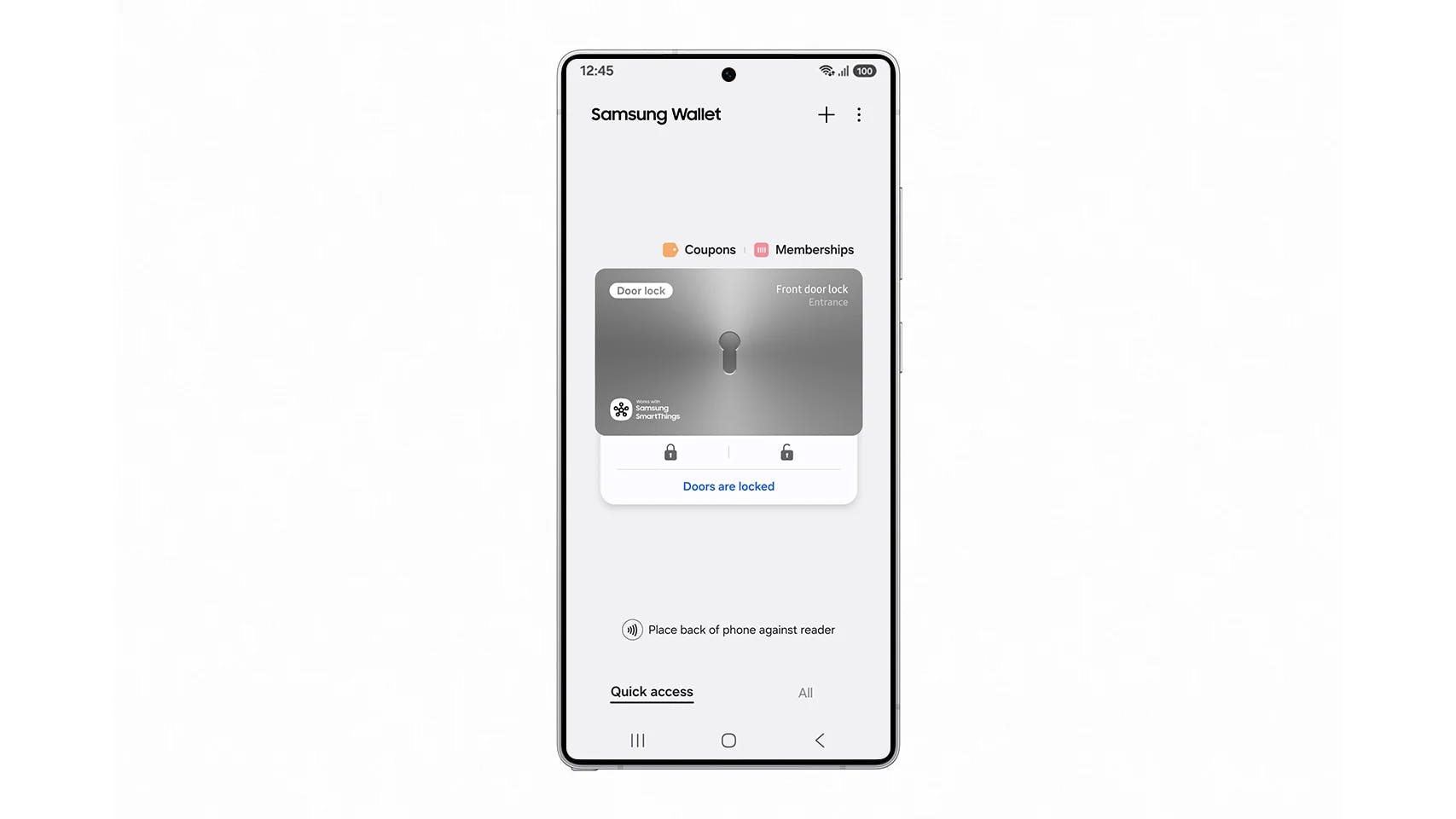 Samsung Wallet krijgt digitale huissleutel voor slimme deursloten