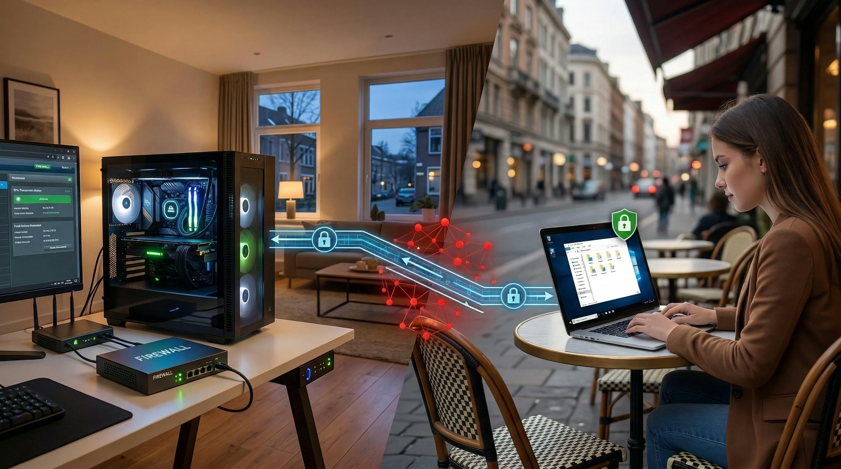 Zo maak je je thuisserver bereikbaar van buitenaf