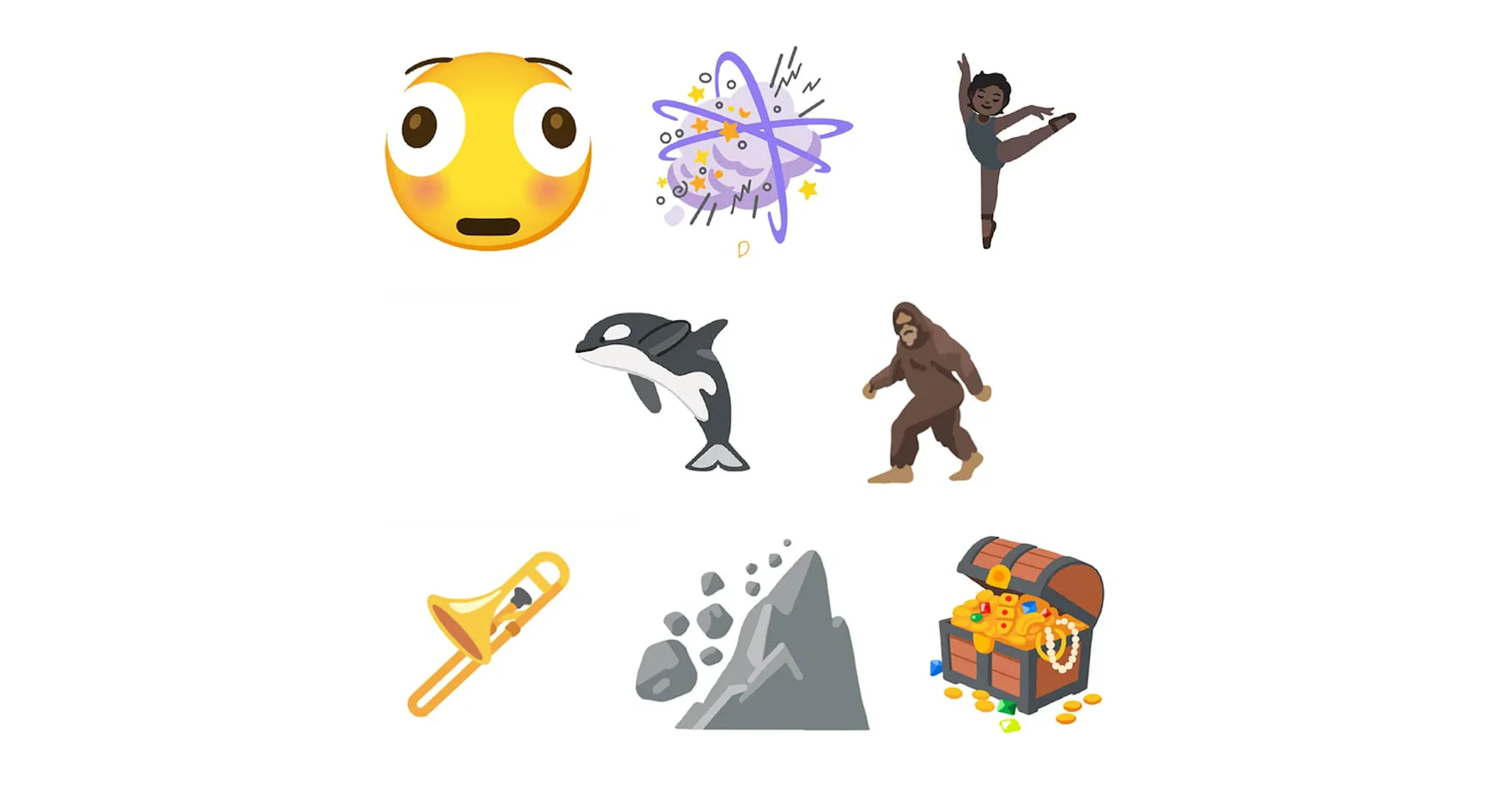 Bigfoot, schatkist en een superverbaasd gezicht: dit zijn de nieuwe iPhone-emoji