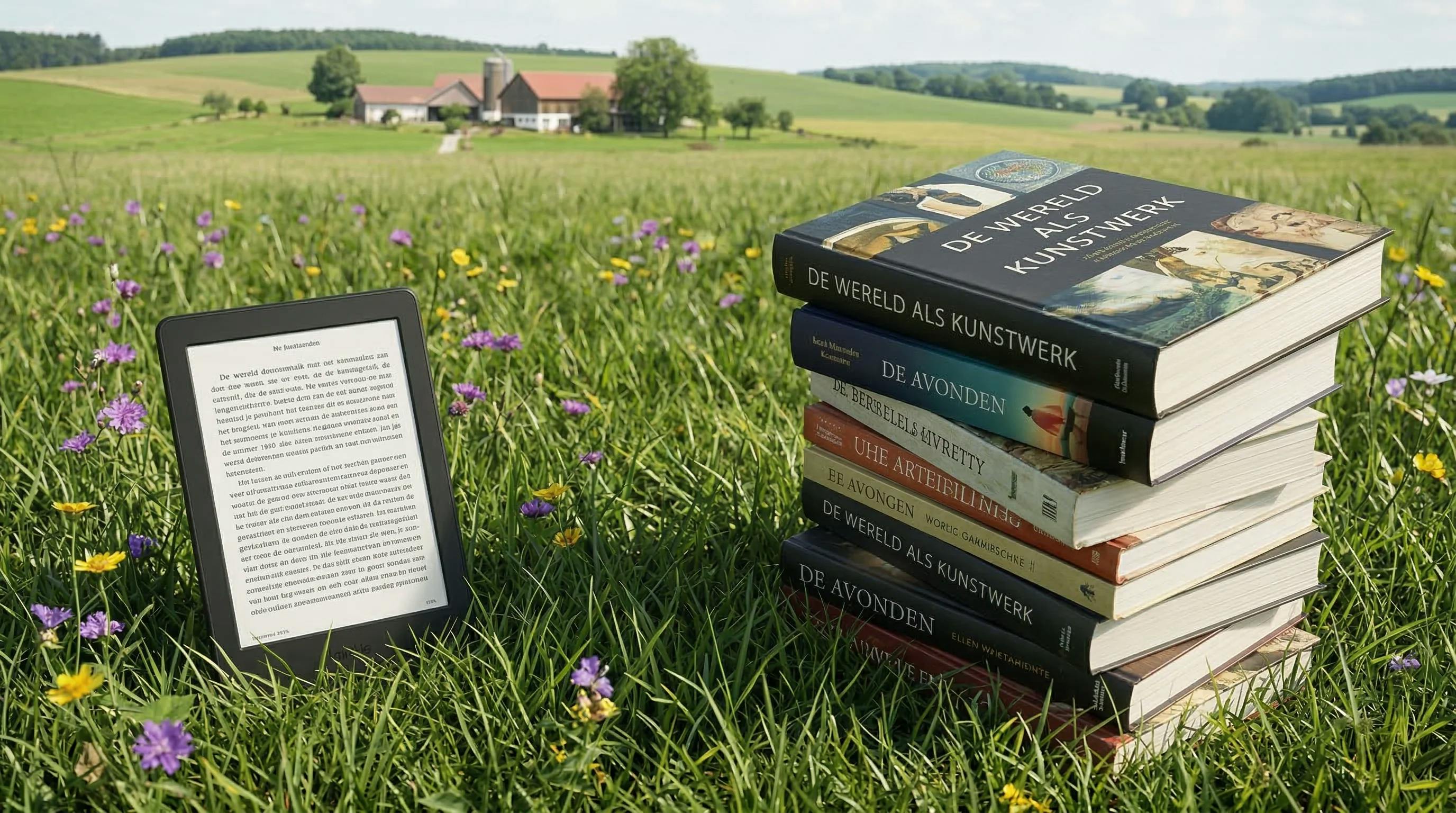 E-reader of papieren boek: wat is beter voor het milieu? 