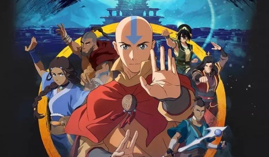 Artwork van animatiefilm The Legend of Aang: The Last Airbender gelekt