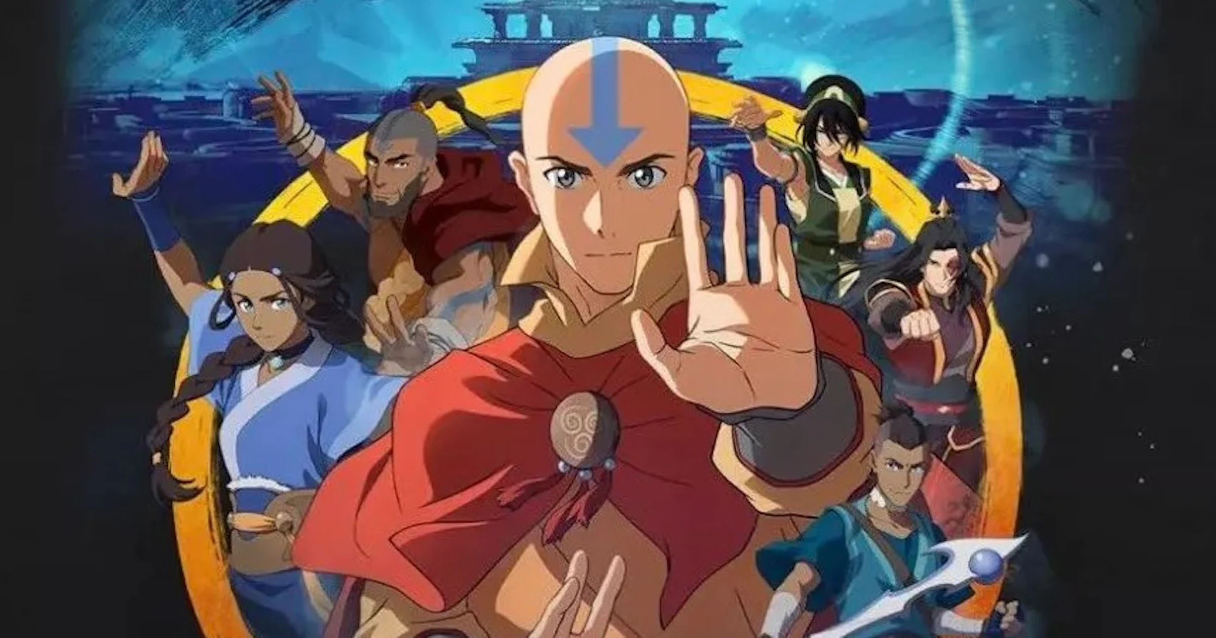 Artwork van animatiefilm The Legend of Aang: The Last Airbender gelekt