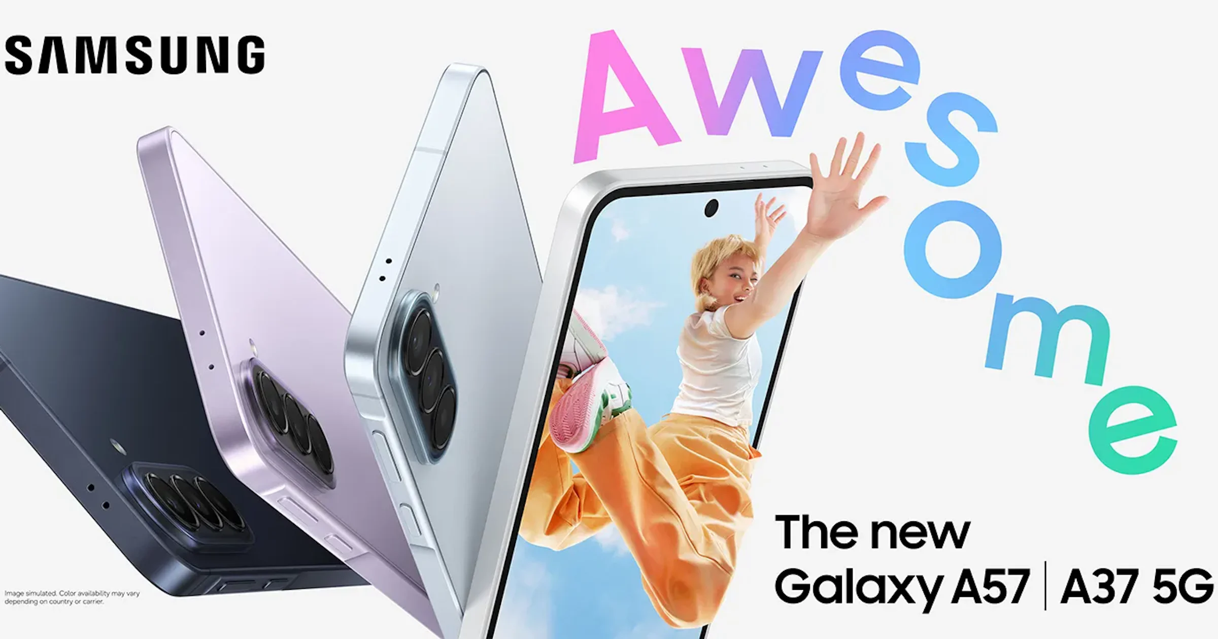 Samsung introduceert Galaxy A57 en A37 met focus op AI