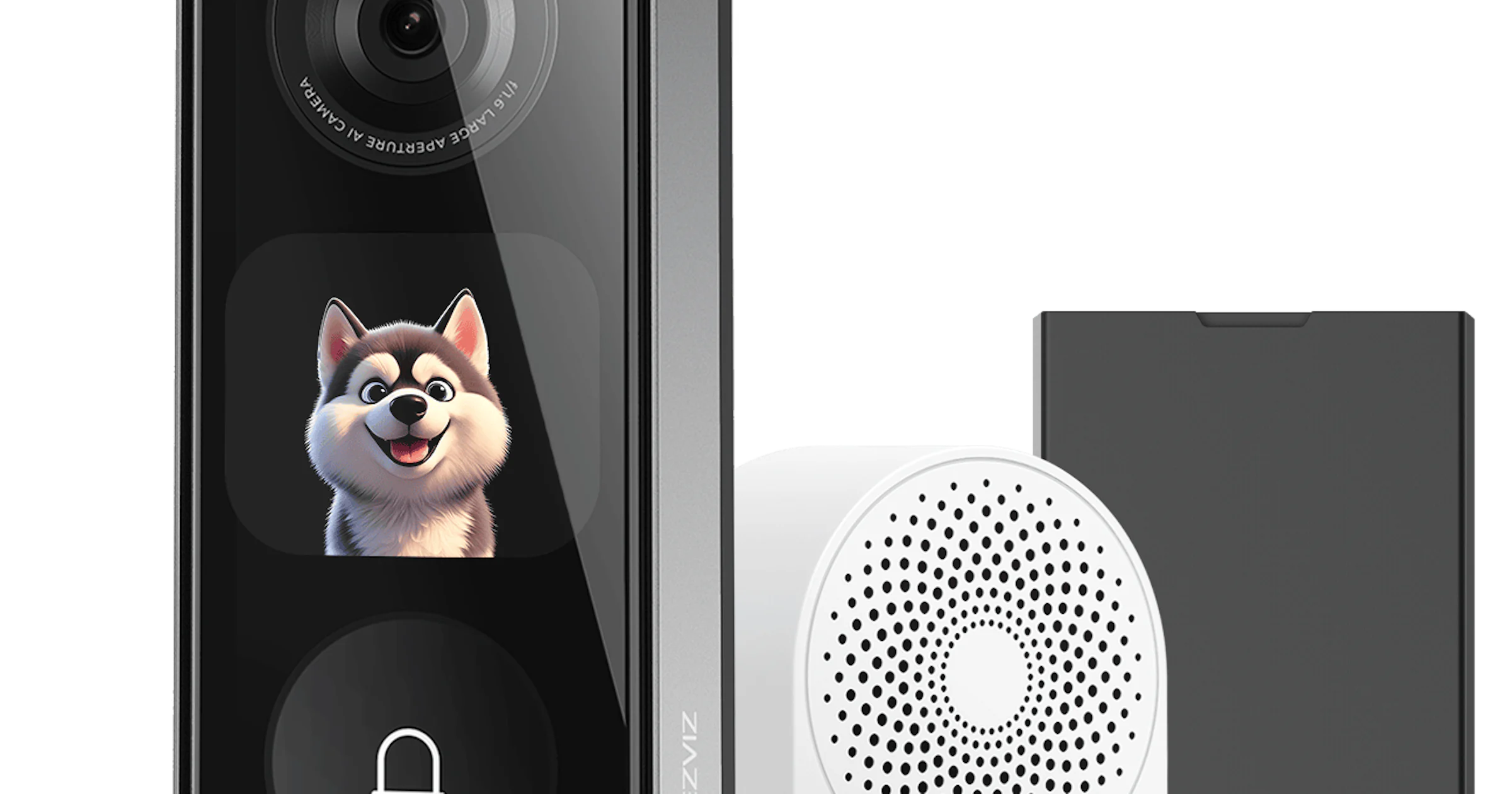 EZVIZ EP8 Ultra: videodeurbel met dubbele camera voor bezoekers én pakketjes