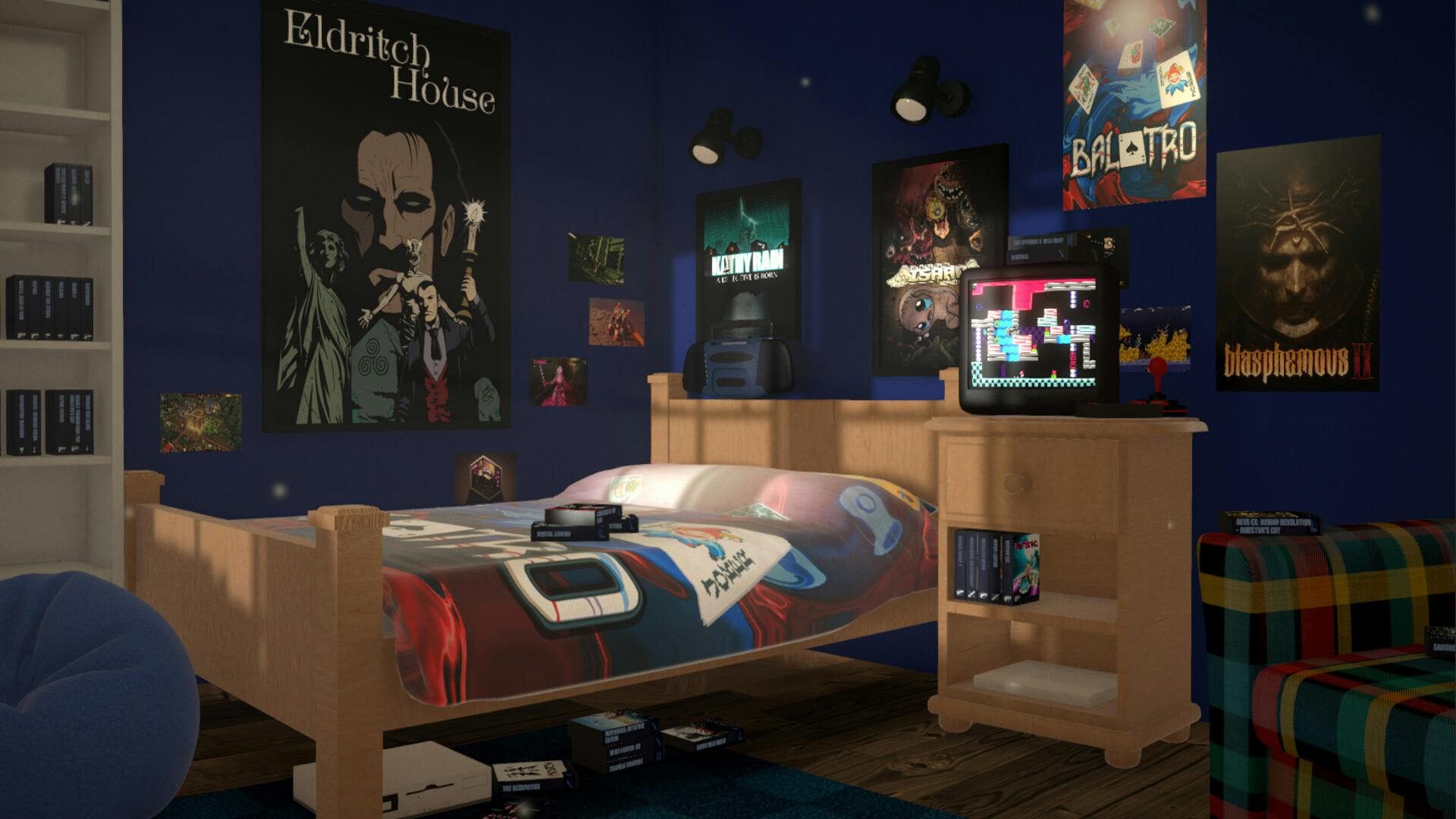Boxroom laat je je digitale Steam-games in een virtuele kamer zetten