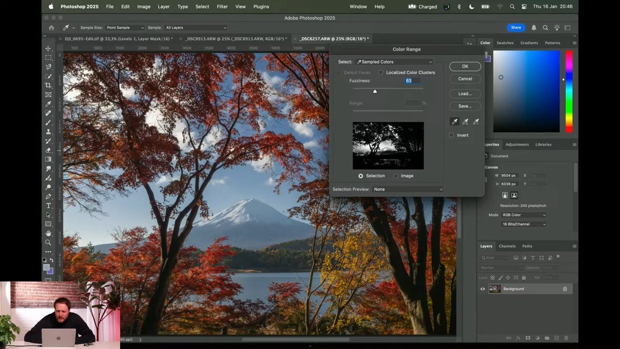 Laat Albert Dros jouw landschapsfoto bewerken!
