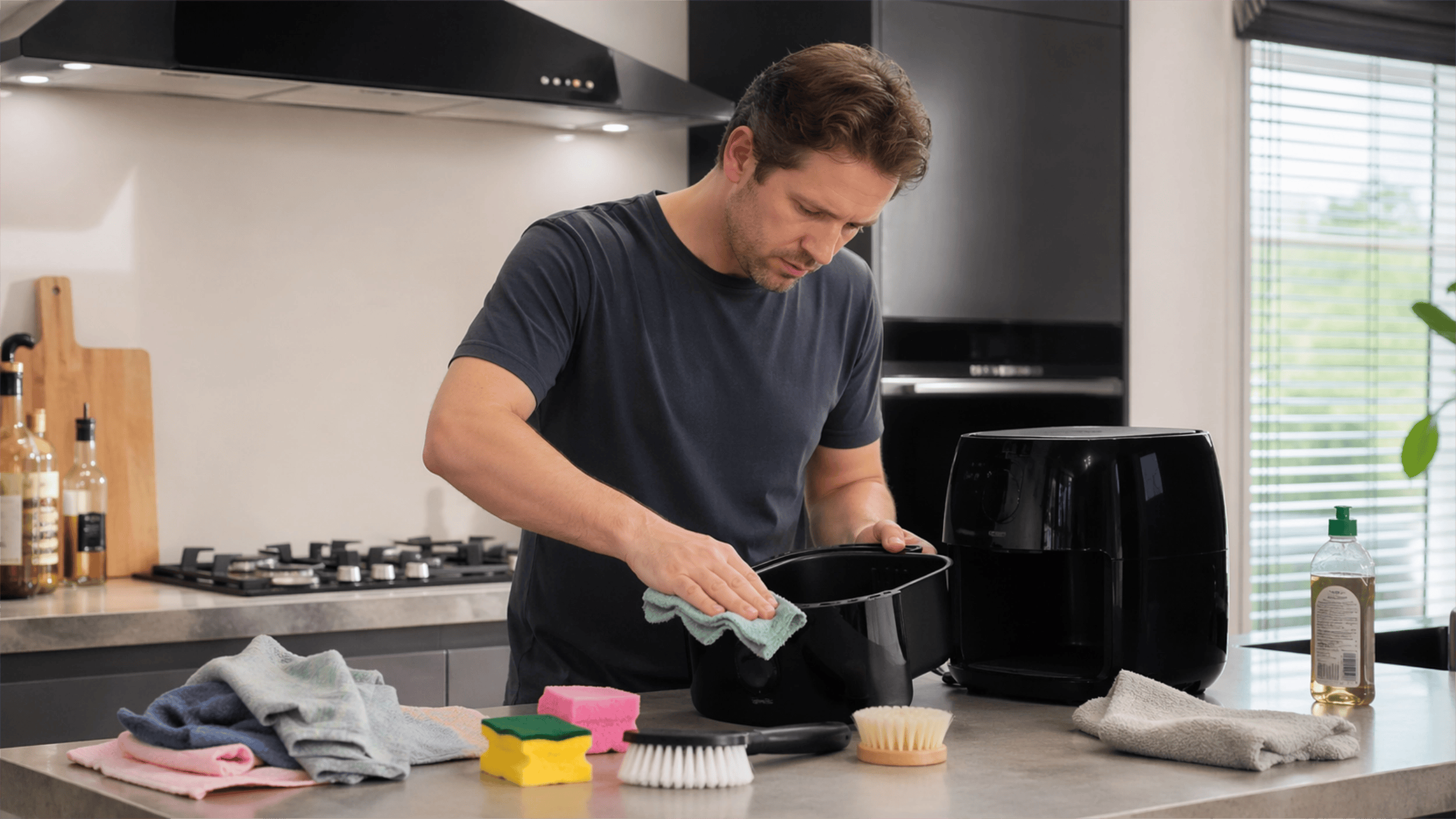 Zo houd je je airfryer langer én makkelijker schoon 