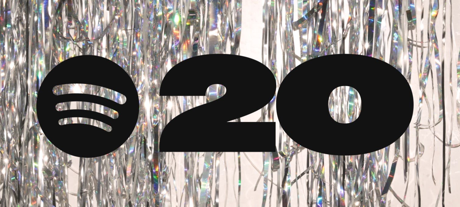 Spotify bestaat 20 jaar, onthult populairste muziek op de dienst