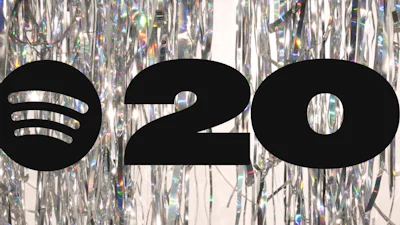 Spotify bestaat 20 jaar, onthult populairste muziek op de dienst