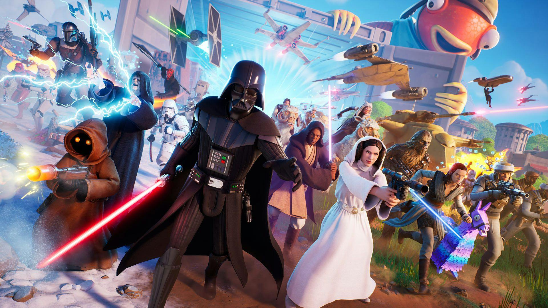 Fortnite krijgt Star Wars-gamemodi en in-game 'watchparty'