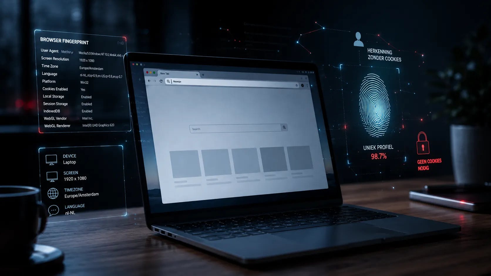 Je browser verraadt meer dan je denkt: zo werkt fingerprinting