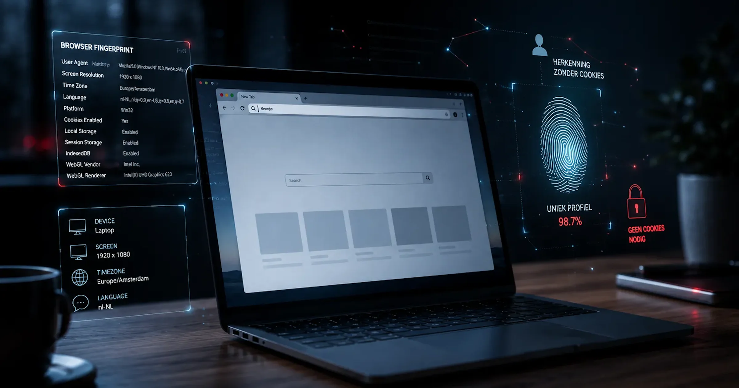 Je browser verraadt meer dan je denkt: zo werkt fingerprinting