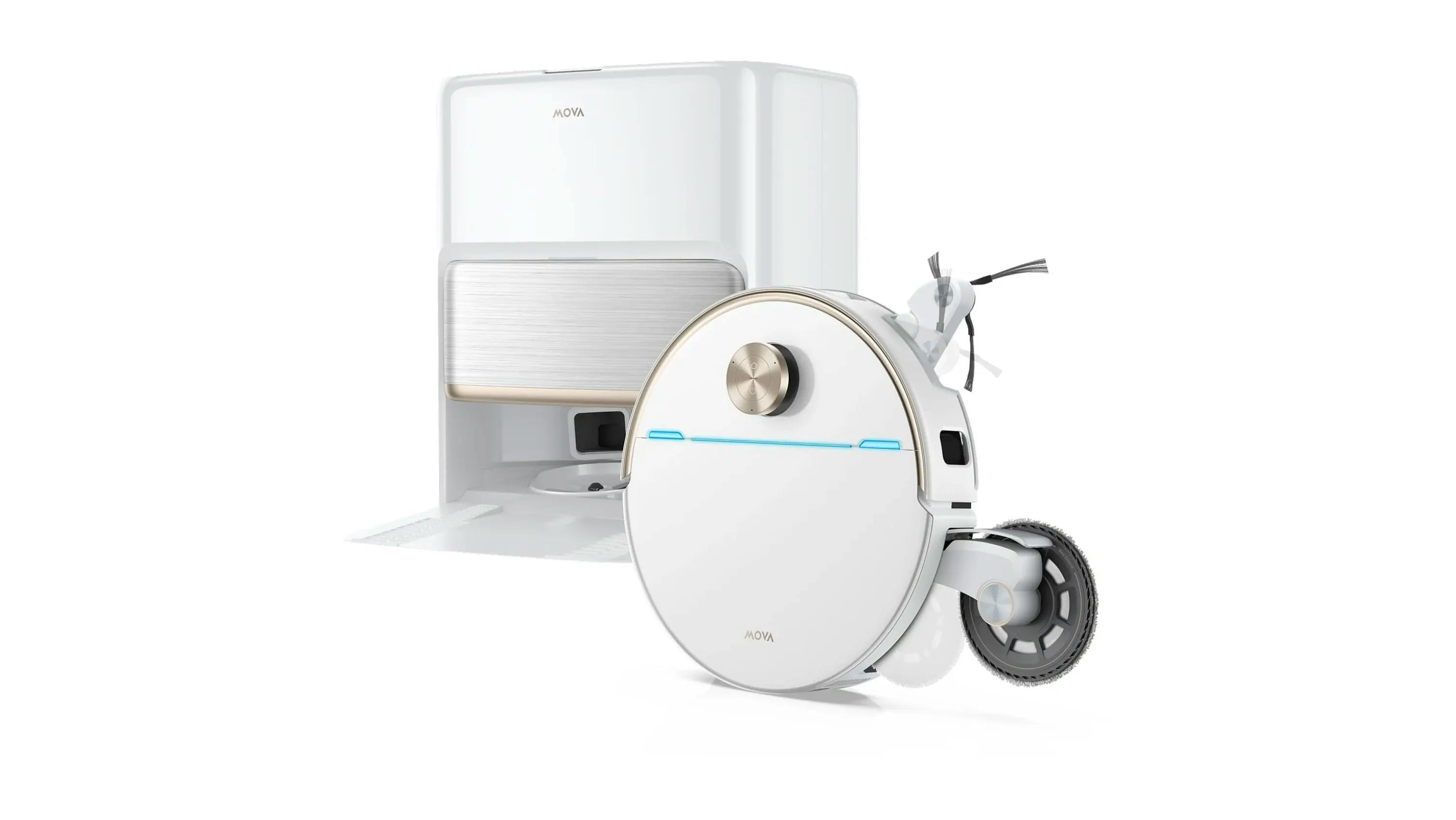 MOVA V70 Ultra Complete: robotstofzuiger en dweil die écht elk hoekje bereikt