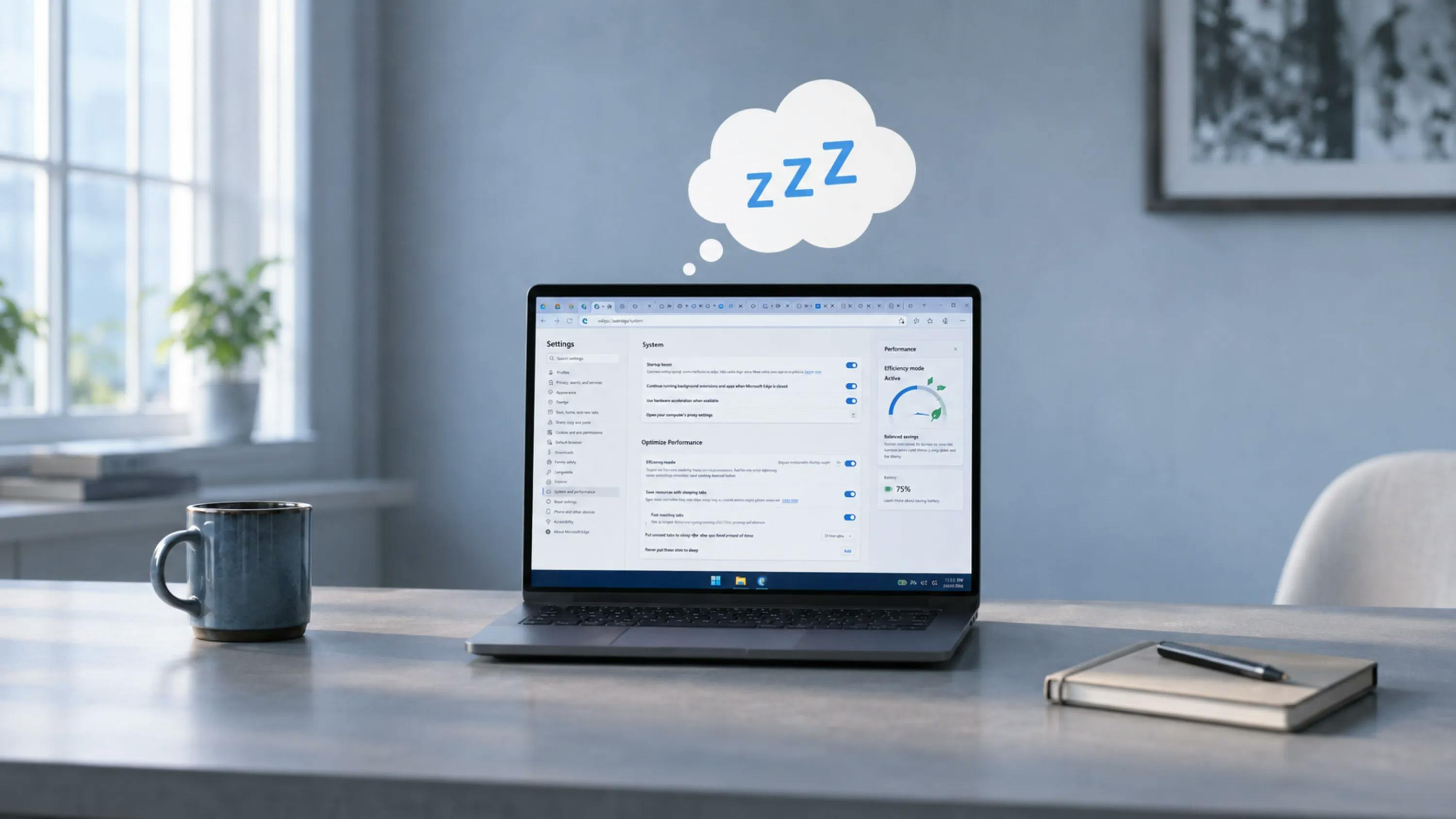Sluimerende tabbladen: energie besparen in Edge