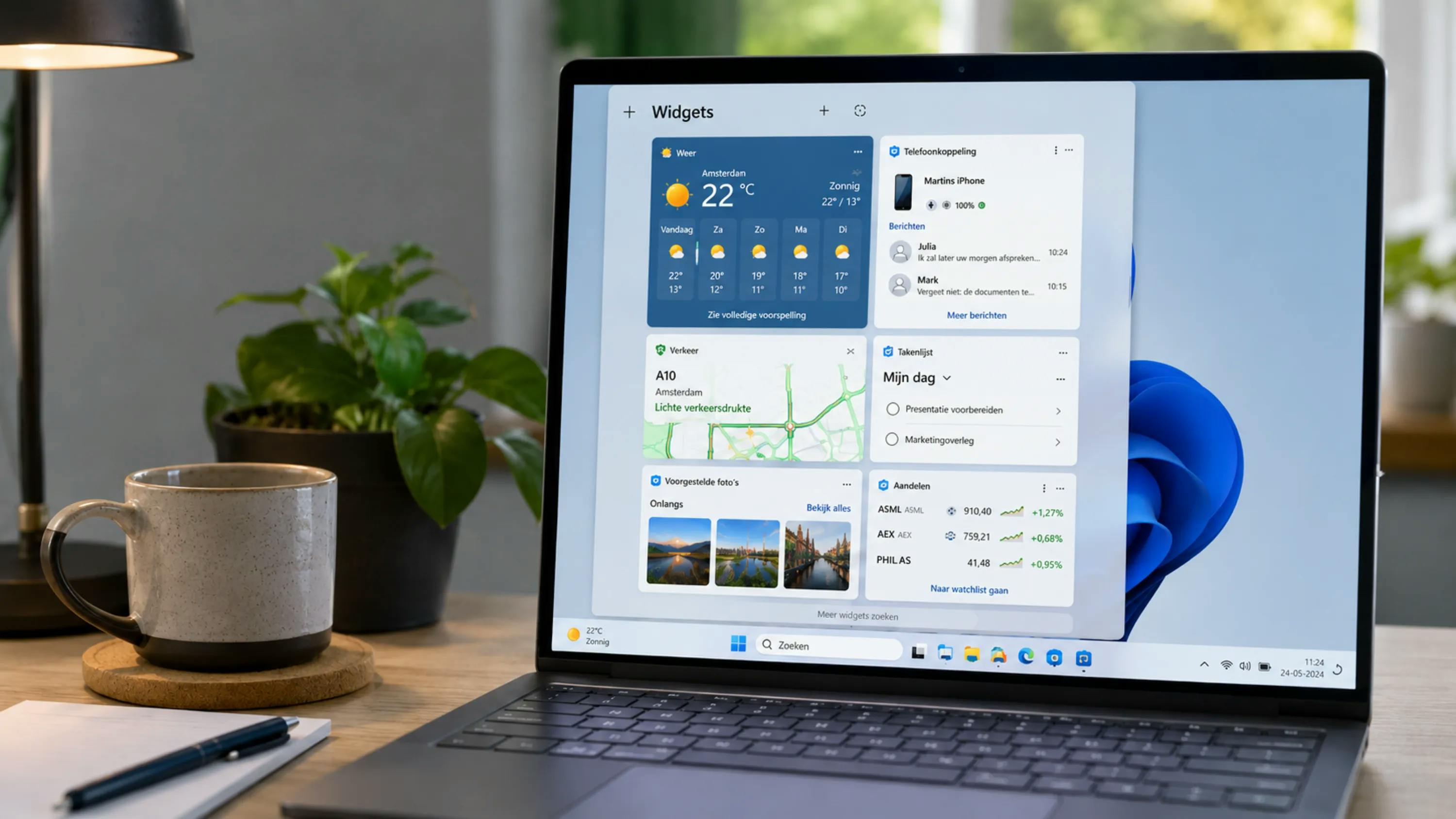 Widgets in Windows 11: slimme functies, extra gebruiksgemak