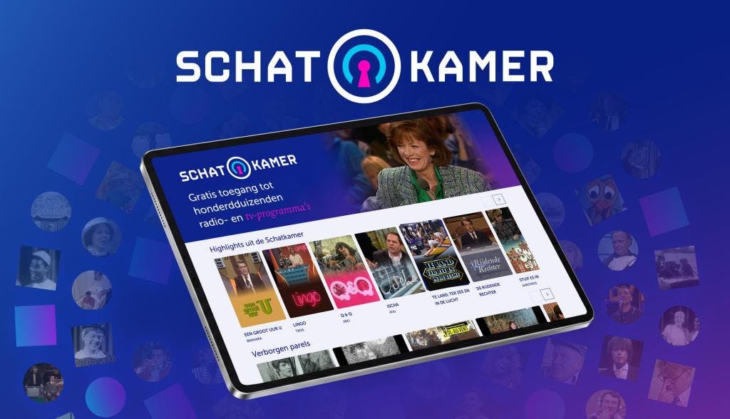 Bekijk meer dan 700.000 Nederlandse programma's via de 'Schatkamer'