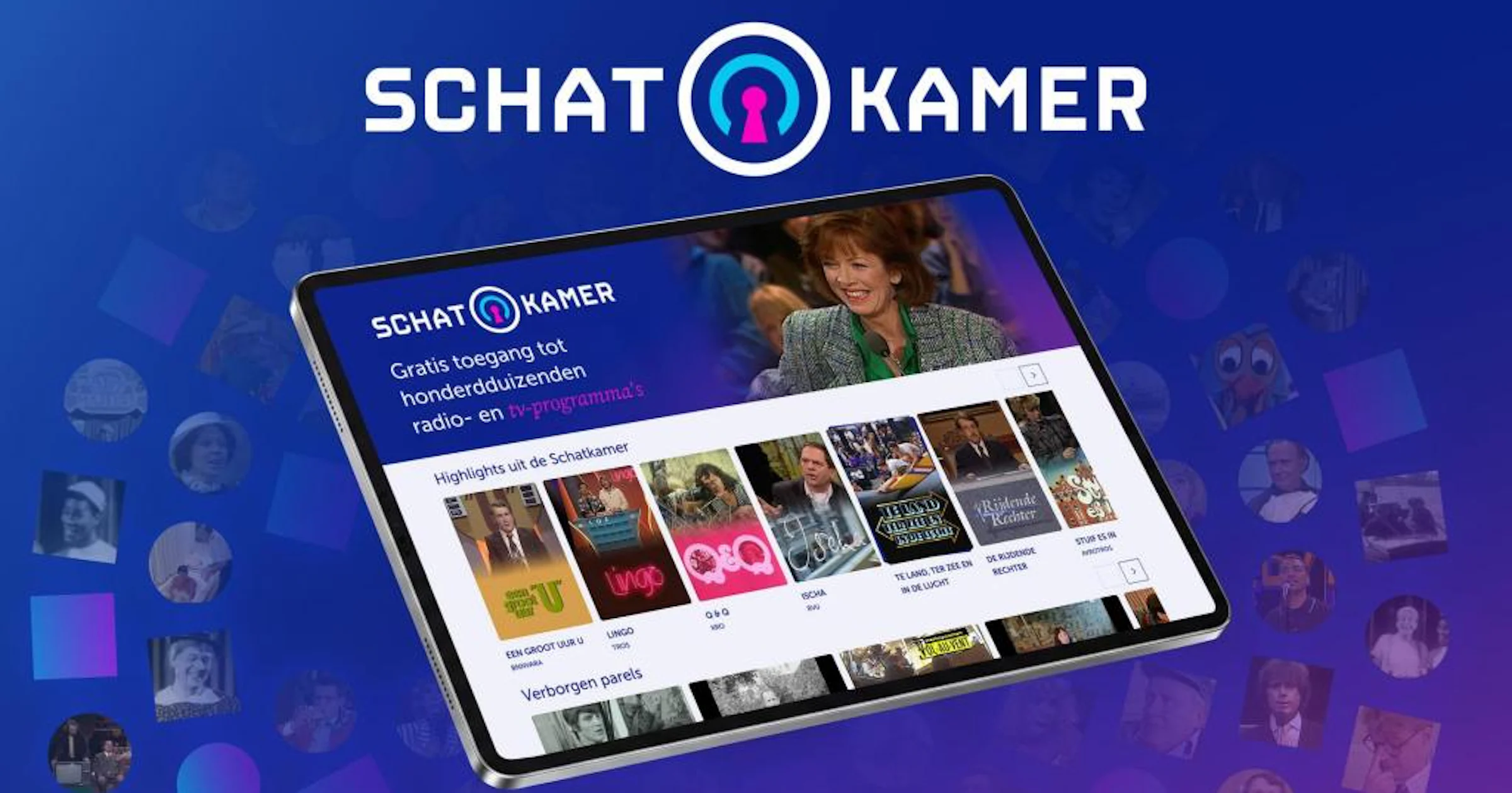Bekijk meer dan 700.000 Nederlandse programma's via de 'Schatkamer'