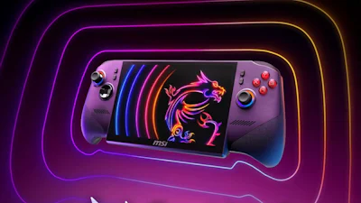 Pc-handheld MSI Claw 8 EX AI+ verschijnt later deze maand