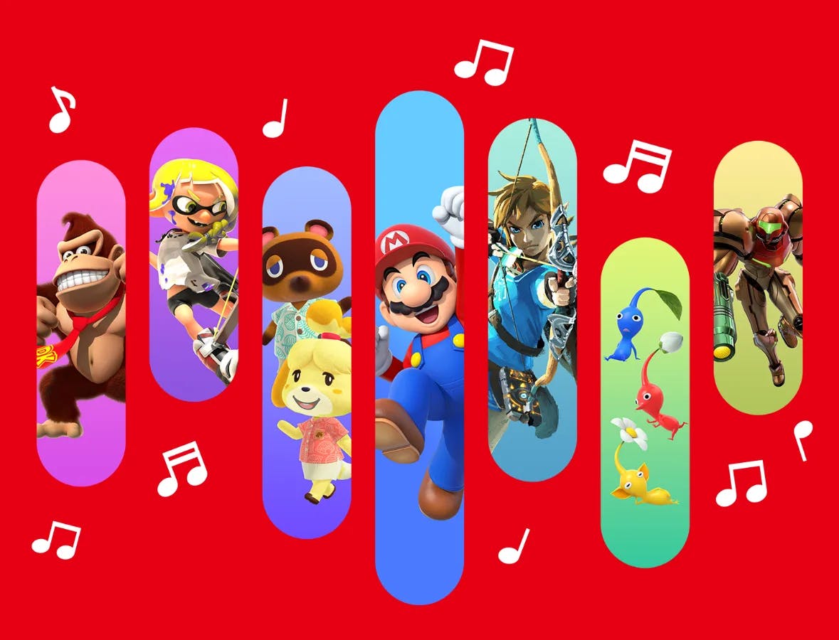 Nintendo Music nu ook via webbrowser, tablet en auto's toegankelijk