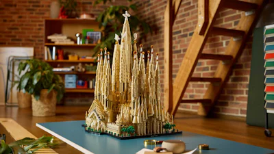 De Sagrada Família is de grootste Lego-set ooit