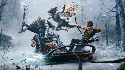 Win God of War Ragnarök en het bijbehorende artbook