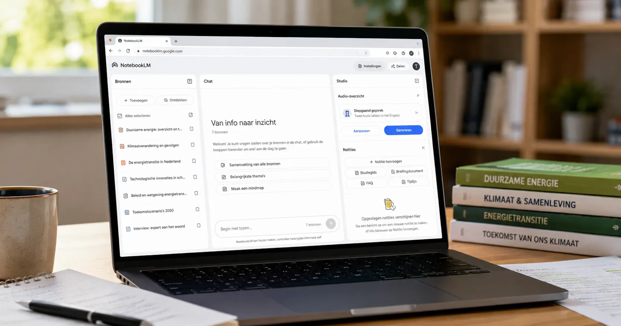 Wat is NotebookLM en hoe werkt het?
