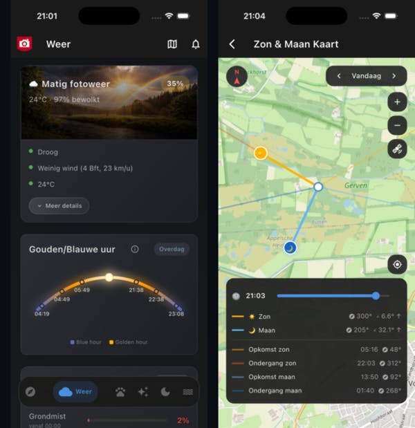 Grote update voor Zoom Alerts: vooruitkijkende kaarten voor heel Europa en een AR-kompas