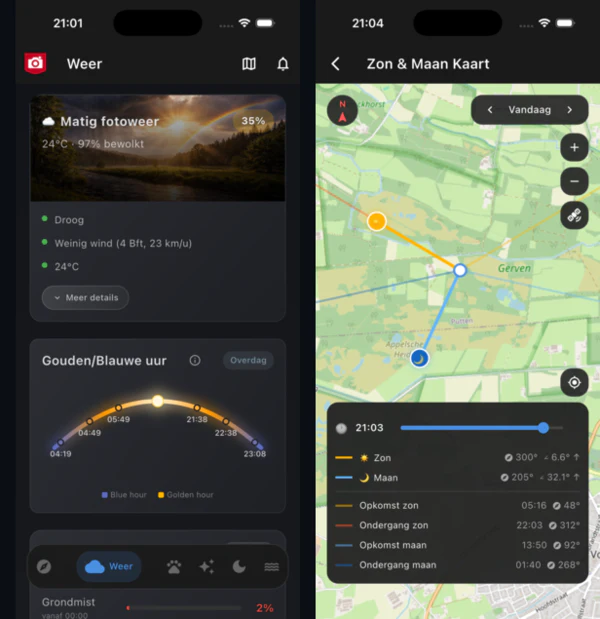 Grote update voor Zoom Alerts: vooruitkijkende kaarten voor heel Europa en een AR-kompas