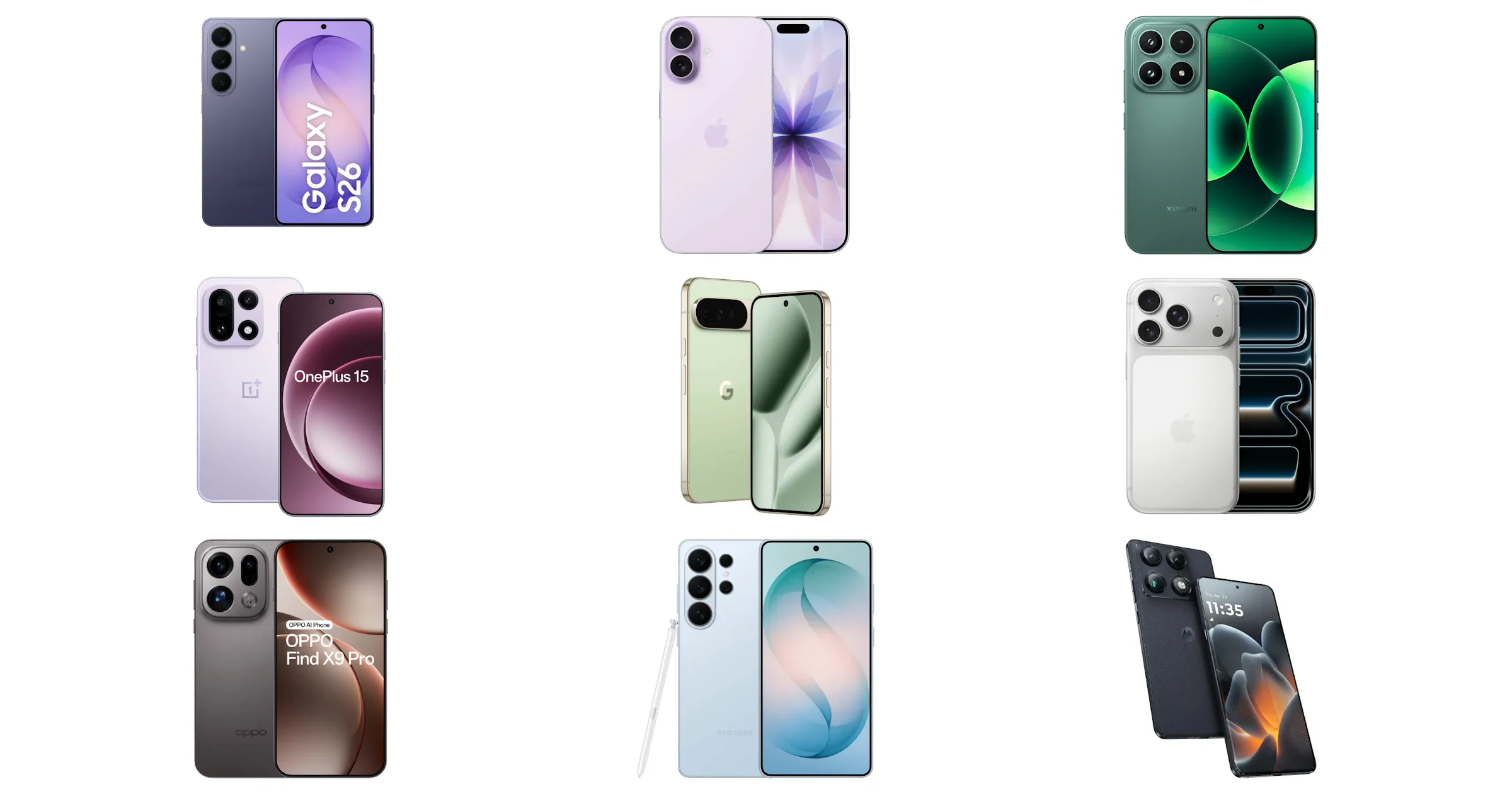 9 high-end-smartphones getest: dit zijn de beste van 2026