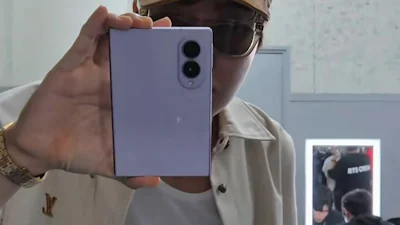 Samsung Galaxy Z Fold 8 alvast getoond door K-popster