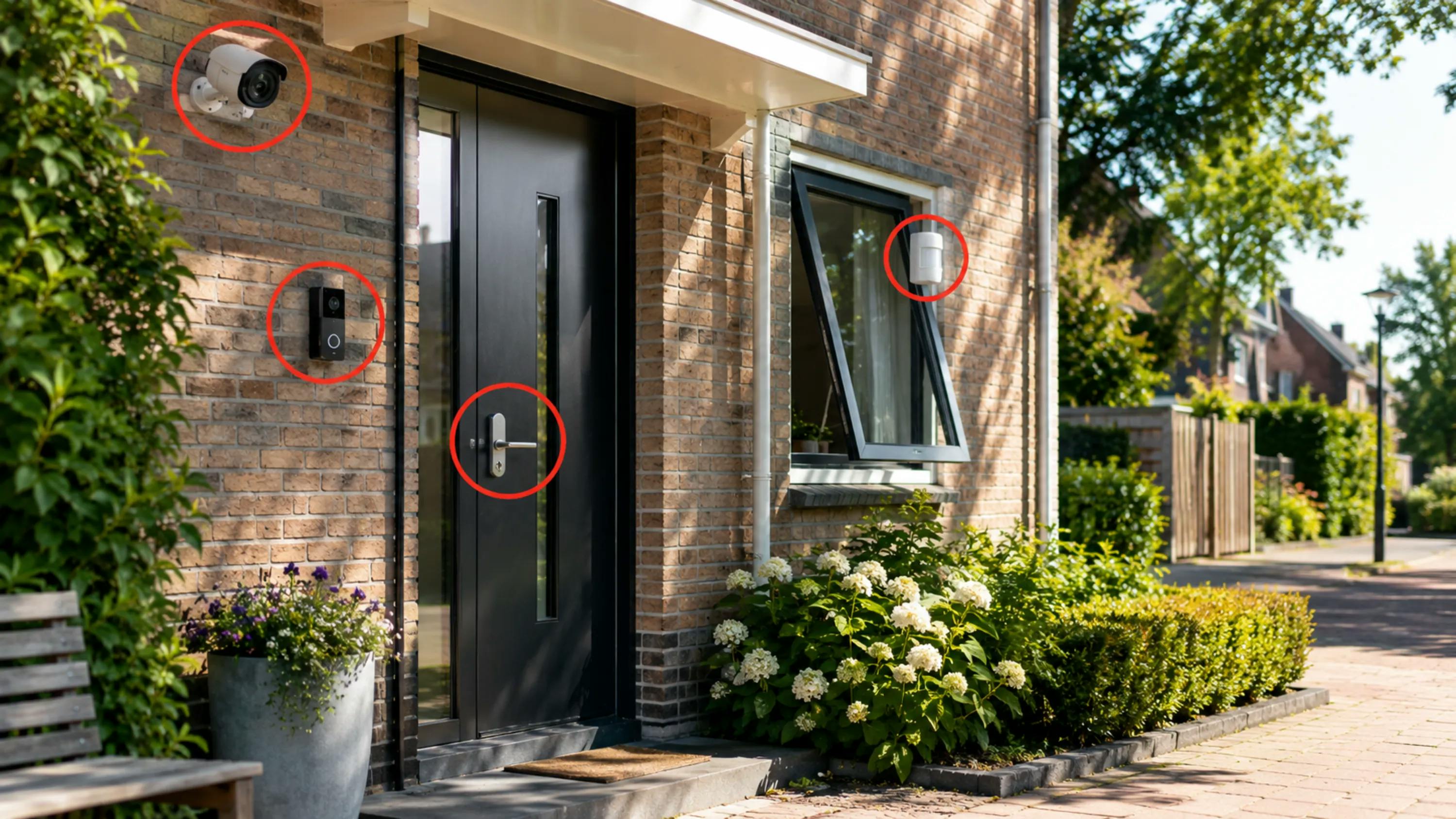 Slimme beveiliging kiezen: camera, deurbel, sensoren of slim slot?