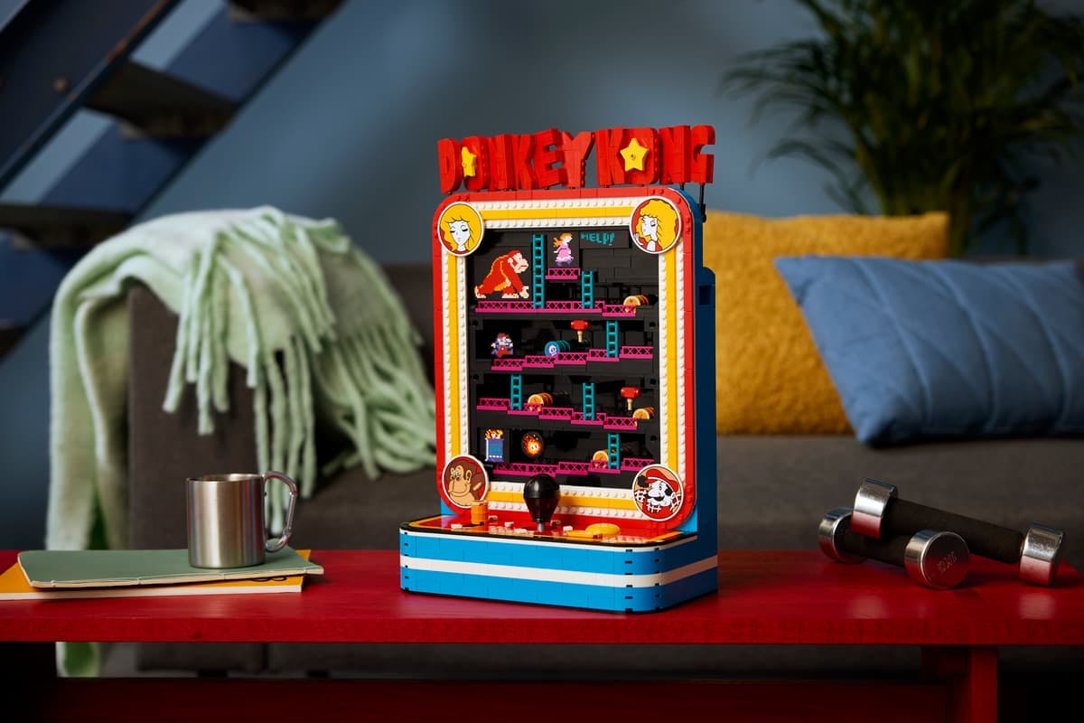 Deze interactieve Lego Donkey Kong-set is al zeer spoedig verkrijgbaar
